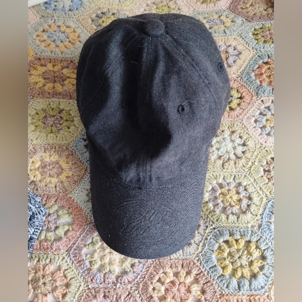 WE11DONE Grey Black Baseball Cap